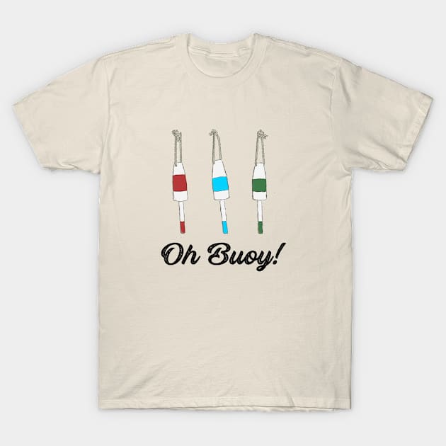 Oh Buoy Nautical Graphic T-Shirt by Alissa Carin